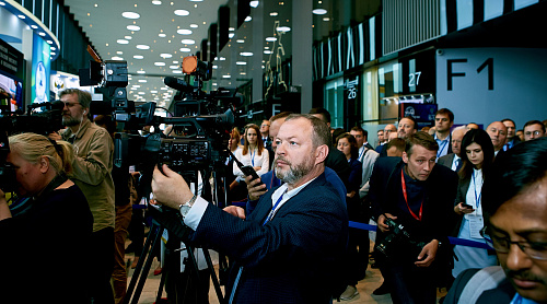 Media Accreditation at V Global Fishery Forum & Seafood Expo Russia 2022